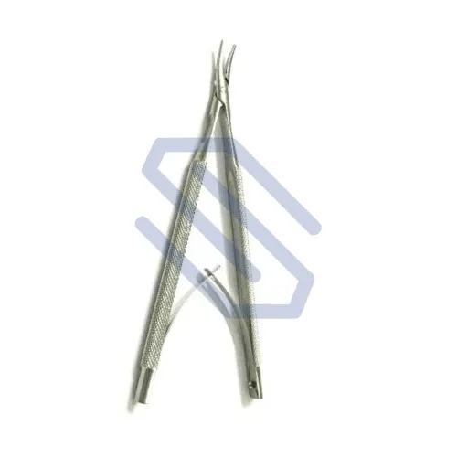 Disjuntor de lâmina oftomático castroviejo, suporte de 5 ", instrumentos cirúrgicos de aço inoxidável ce