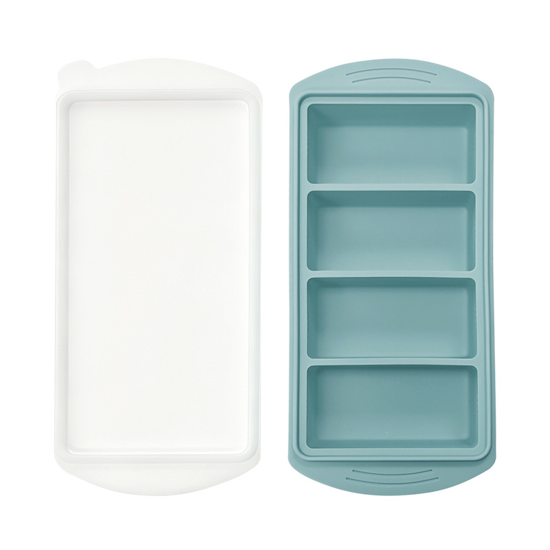 4-Compartment Gray-blue