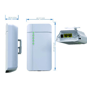 เราเตอร์ CPE LTE Wi-Fi 4G GC112กันน้ำกลางแจ้งพร้อมซิมการ์ด3G/4G สำหรับกล้อง IP เครือข่ายกลางแจ้ง