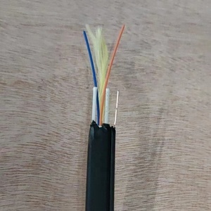 調色可能なftthタイトバッファサポートOEM/ODM2線ファイバーオプティカルケーブルG657A2屋外FTTHドロップケーブル2フラットドロップファイバーケーブル - Product Image 4