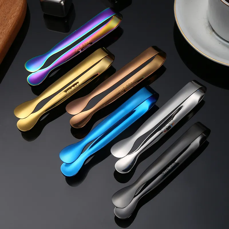 Bar Accessoires Mini Metalen Portie Ijs Clip Keuken Gadget 304 Roestvrij Staal Kleine Voedsel Tong