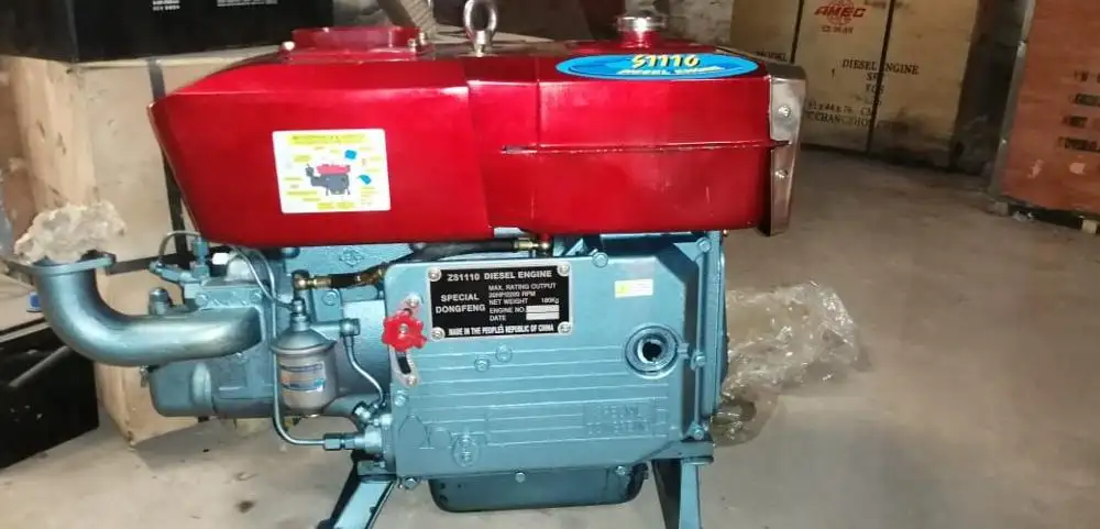 Sıcak satış tek silindirli dizel motor 1105/1110/1115 makine için