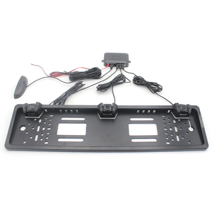 Sensor de estacionamiento de placa de matrícula para coche, accesorio de marcha atrás europeo con pantalla LED - Product Image 1