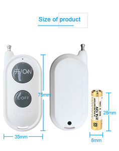 12 v24vdc motore DC avanti e indietro telecomando interruttore telescopico porta, tenda, asta di spinta elettrica telecomando senza fili - Product Image 2