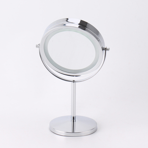 <strong>Cosmetic</strong> <strong>Mirror</strong> with LED Lighting 17.78 Cm/7 Inch 1X/<strong>10X</strong> Magnification Make up Standing <strong>Mirror</strong> Double Sided Makeup <strong>Mirror</strong> - Product Image 3