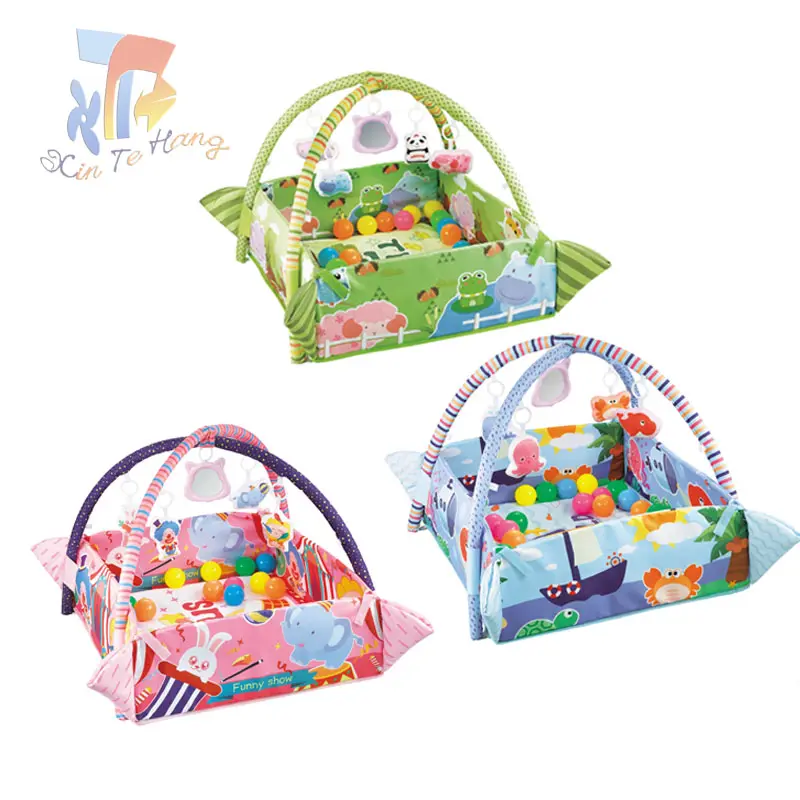 Commercio all'ingrosso Twist Elettrico & Fold Activity Gym & Play Mat, di cotone morbido del bambino tappeto per I Neonati, neonati e bambini Piccoli