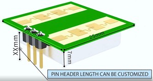 Pdlux PD-V11 24 ГГц радиолокационный приемопередатчик модуль микроволнового датчика CDM324 с низкой беспроводной выходной мощностью - Product Image 2