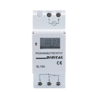 SL15A Timer programmabile interruttori elettrici digitali Timer elettrico settimanale interruttore 12V 24V 48V 110V 220V