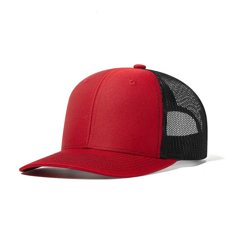 Maille rouge et noire