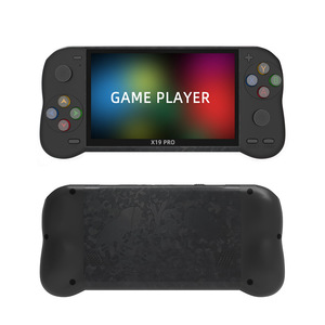 X19โปร retrogaming คอนโซลเกมมือถือคลาสสิกแบบพกพาหน้าจอขนาดใหญ่5.1นิ้วสำหรับ PSP
