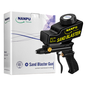 Yüksek hassasiyetli parlatma ve pas kaldırma endüstriyel çok fonksiyonlu kumlama tabancası kumlama memesi tabancası kum blaster - Product Image 5