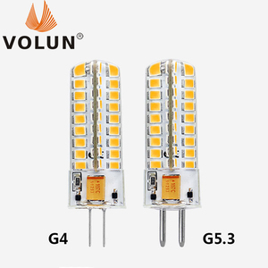 G4 G5.3 GY6.35 4W SMD2835 72 LEDシリコンコーンライトLEDライトAC/DC12VプラグインG4LED電球ライト - Product Image 2