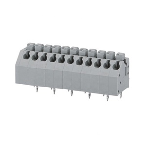 250 3.50mm PCB <strong>Spring</strong> <strong>Terminal</strong> <strong>Block</strong> with Screwless - Product Image 1