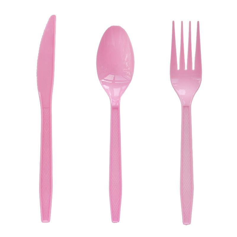 Pink spoon * 25pcs