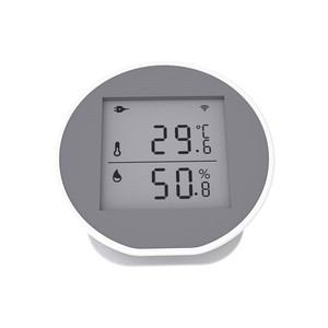 Sensor inteligente de temperatura y humedad para el cuidado de la salud, función de alarma con Control de voz, WiFi, pantalla LCD, Impresión de logotipo, TUYA - Product Image 4