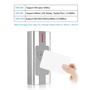 Lector RS232 OSDP 125Khz Tarjeta EM Lector RFID de proximidad de metal con lector RFID de tarjeta NFC 13,56 ISO1443A - Product Image 3