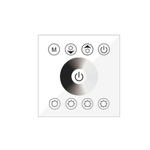 <strong>Led</strong> Touch Panel Wall Mounted 86*86 Single Color Dimmer <strong>Brightness</strong> Adjustable Control12v 24v 4a Strip Smd2835 Dimmer <strong>Controller</strong> - Product Image 5