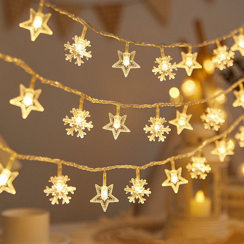 Stars-snowflakes