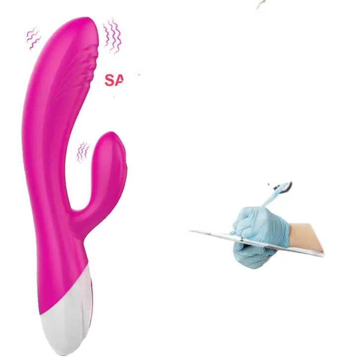 Toptan silikon şarj edilebilir USB yumuşak kız mastürbasyon vibratör yetişkin masaj Jack tavşan vibratör kadınlar için seks oyuncak