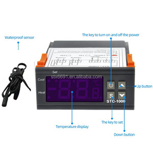 Versión mejorada Stc1000 Controlador de temperatura digital Termostato Termorregulador Sensor Calefacción Refrigeración Led Relé de control de temperatura - Product Image 2