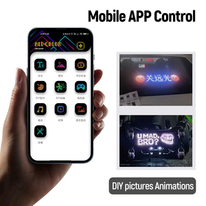 1762*192mm impermeable IP65 APP Control remoto Universal Led Matrix Panel tienda publicidad pantalla Led DIY pantalla - Product Image 2
