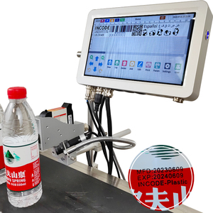 Máquina de codificación de código de barras de caducidad de fábrica INCODE TIJ, dispositivo de código de barras y fecha, impresora de inyección de tinta para línea de montaje de producción de plástico - Product Image 3