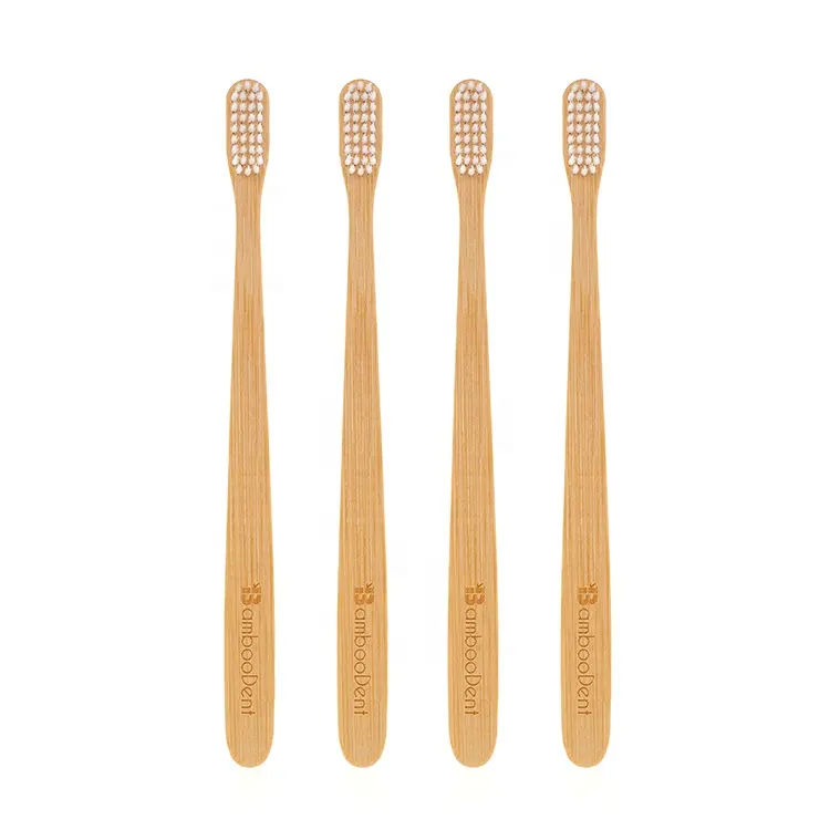 CoralClean Wholesale Bamboo Bristle Recyclable BPA Free 100% Biodegradable Eco Friendly Bamboo Toothbrush