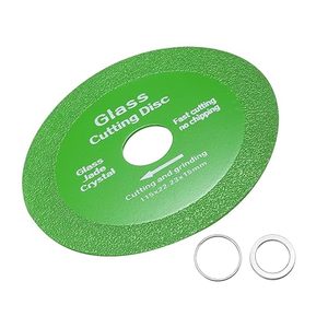 Çok popüler 4.5 inç 115 mm cam PVC fayans kesme diski kesme aracı cam kesme için Ultra ince elmas testere bıçağı taşlama