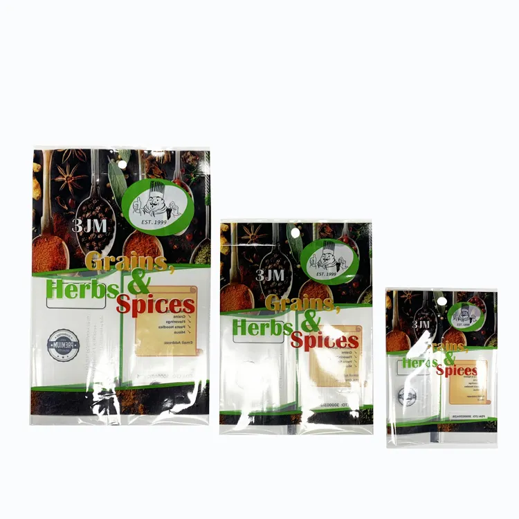 Cheaper Price Custom Dry Spices Packaging Spice Seasoning Packing Plastic Food Packaging Bags