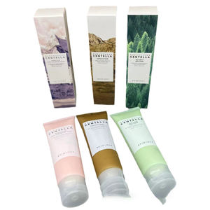 Stokta cilt melek Centella Facial ca yüz temizleyici Amino asit yüz yıkama toz tuz çay ağacı 125ml - Product Image 5