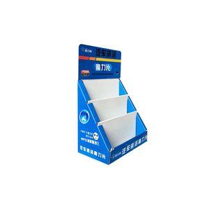 Customized Cardboard <strong>Counter</strong> Holder Retail Store <strong>Paper</strong> <strong>Counter</strong> <strong>Display</strong> Cardboard <strong>Display</strong> <strong>With</strong> Pegs - Product Image 4