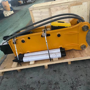 Hot Sale19--25 Ton Side Type Hydraulic Demolition Tool Jack Breaker Hammer <strong>Chisel</strong> 140mm Excavator Attachments