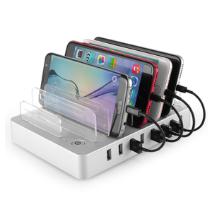 Amazon evrensel çok cep telefonu şarj 2022 best seller taşınabilir masaüstü çoklu telefon şarj 8 usb portu şarj istasyonu - Product Image 5