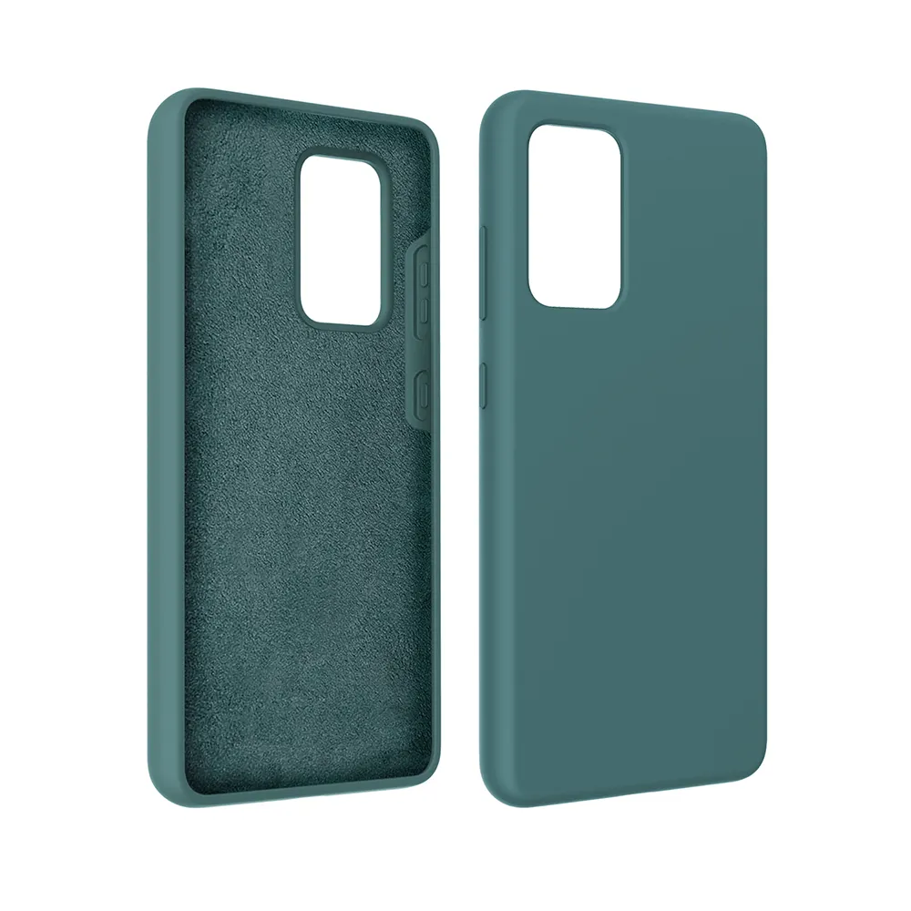 Funda de silicona a prueba de golpes para Samsung A52, forro interior de microfibra, 2021