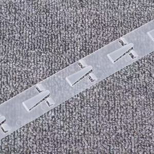 Hot bán siêu thị 12 trạm nhựa treo hàng hóa Strips với S Hooks cho bán lẻ hiển thị - Product Image 6