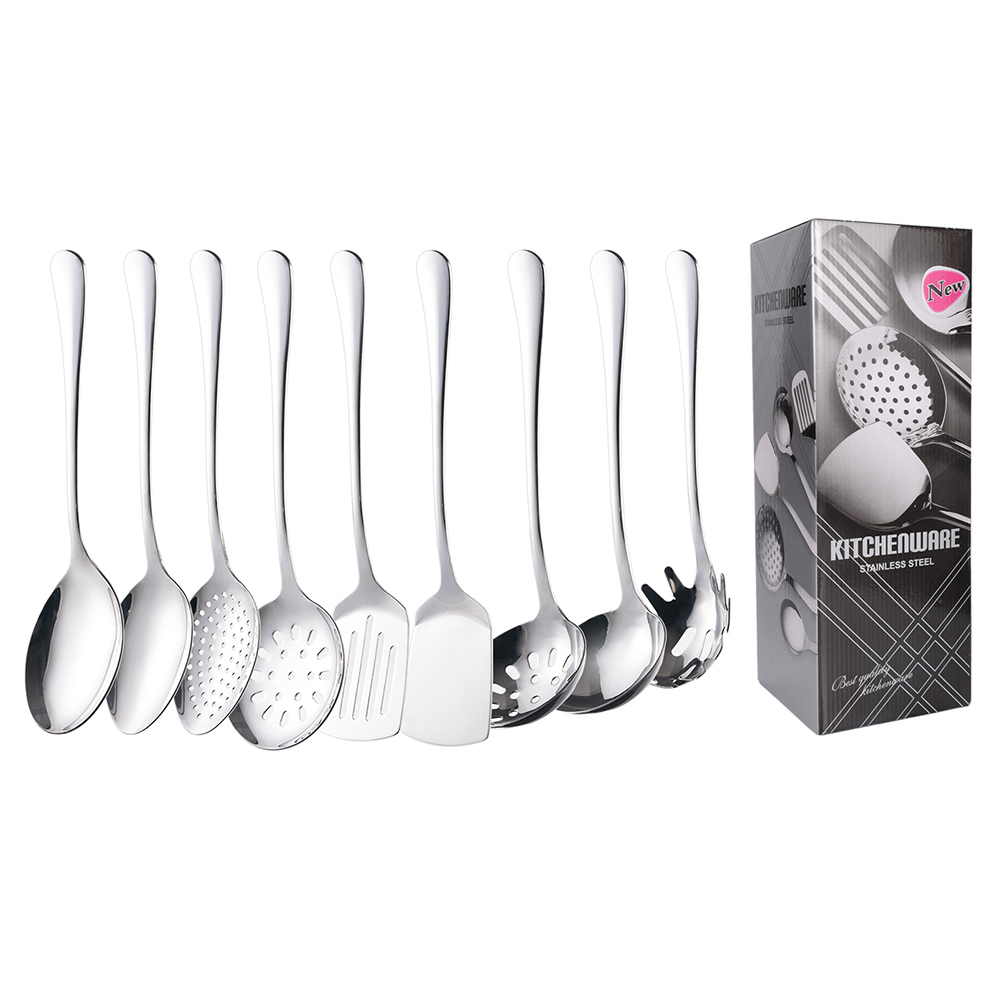 Silver 9pcs Set
