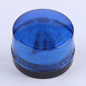 9V-15Vストロボライト有線円形家庭用防水LED警告ストロボライト