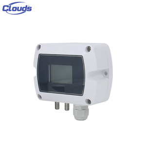 Nubes Transmisor de temperatura y humedad 485 Pantalla LCD montada en la pared Sensor de temperatura y humedad de alta precisión - Product Image 6