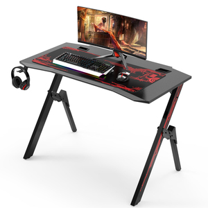 Компьютерные столы, складной компьютерный стол с полкой, игровой стол, игровой стол, компьютерный стол для компьютеров, RGB металлический картон на заказ - Product Image 1