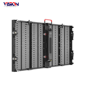 Kiralık LED görüntüleme ekranı şeffaf-açık yüksek parlaklık P2.8-5.6mm P3.9-7.8mm özelleştirilmiş IP65 ekran Led kapalı 3 D RGX - Product Image 6