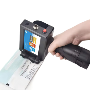 12,7 мм, 26 языков, QR, штрих-код, дата, логотип, портативный дешевый портативный онлайн-струйный принтер, печатная машина для пакетного кодирования
