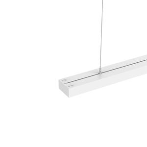 Aluminum PC Customized High Quality Modern Ceiling Lighting System <strong>120cm</strong> Surface Mounted Hanging <strong>Led</strong> Linear Pendant Light - Product Image 6