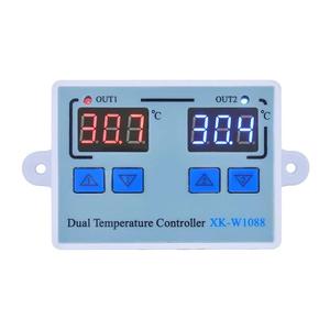 Dual Digital Thermostat <strong>Temperature</strong> <strong>Controller</strong> <strong>Two</strong> Relay Output Thermoregulator for incubator Heating Cooling XK-W1088 - Product Image 5