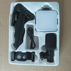 Çok fonksiyonlu masaüstü Led dolgu ışığı canlı yayın mobil mikrofon seti Slr konferans ışığı ile telefon tutucu dolgu ışığı - Product Image 3
