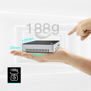 Mini servidor de Pc Sin ventilador, Win10, Wifi, Bt4.0, Z3735F, Intel, ordenador de escritorio, barato - Product Image 3