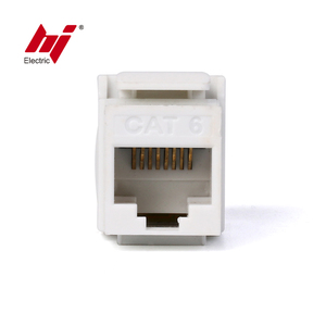 Cat6 RJ45 Keystone Jack Nữ Coupler Chèn Snap-in Kết Nối Ổ Cắm <span class=keywords><strong>Adapter</strong></span> Cổng - Product Image 3