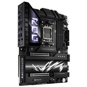 A. Placa base SUS ROG CROSSHAIR X870E HERO con chipset AMD X870E compatible con procesadores de escritorio de la serie AMD Ryzen 9000 y 8000 y 7000 - Product Image 3