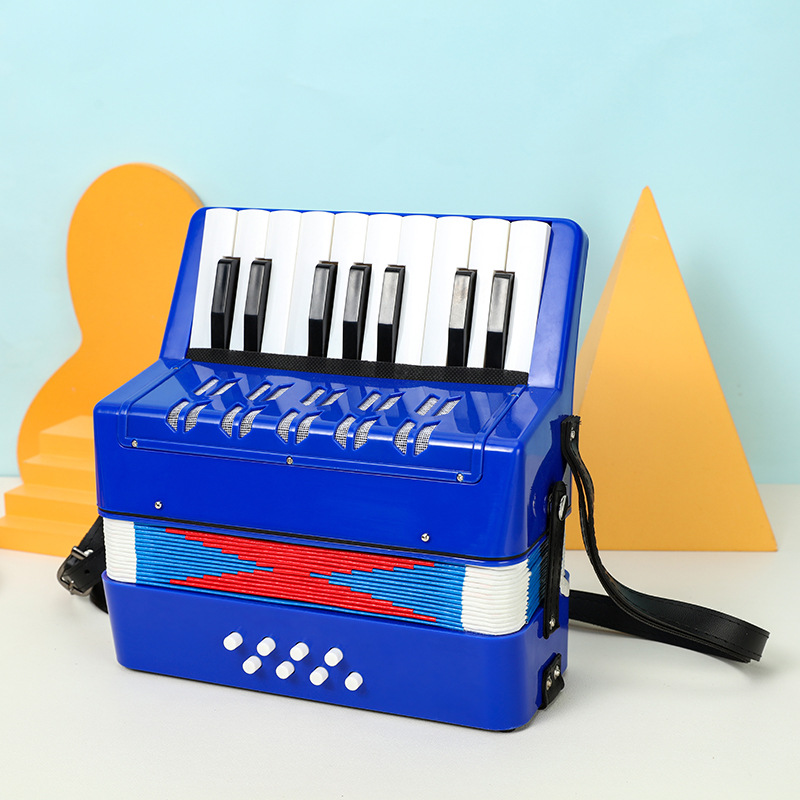 Bleu profond à 17 touches