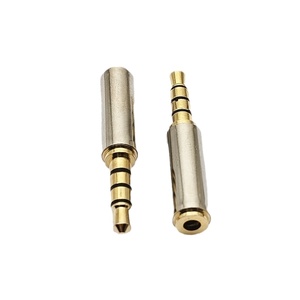 2.5mm Female Stereo to <strong>3.5mm</strong> Aux Adapter Headphone Tablet Aux <strong>Audio</strong> <strong>Adaptor</strong> 2.5mm Male to <strong>3.5mm</strong> Male 4 Pole 2.5 to 3.5 Converter - Product Image 4