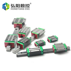 Deslizadores de guía de riel lineal de alta precisión HR15 20 25 30 35 45 55 Cojinete de bloque deslizante para guía deslizante lineal CNC - Product Image 1
